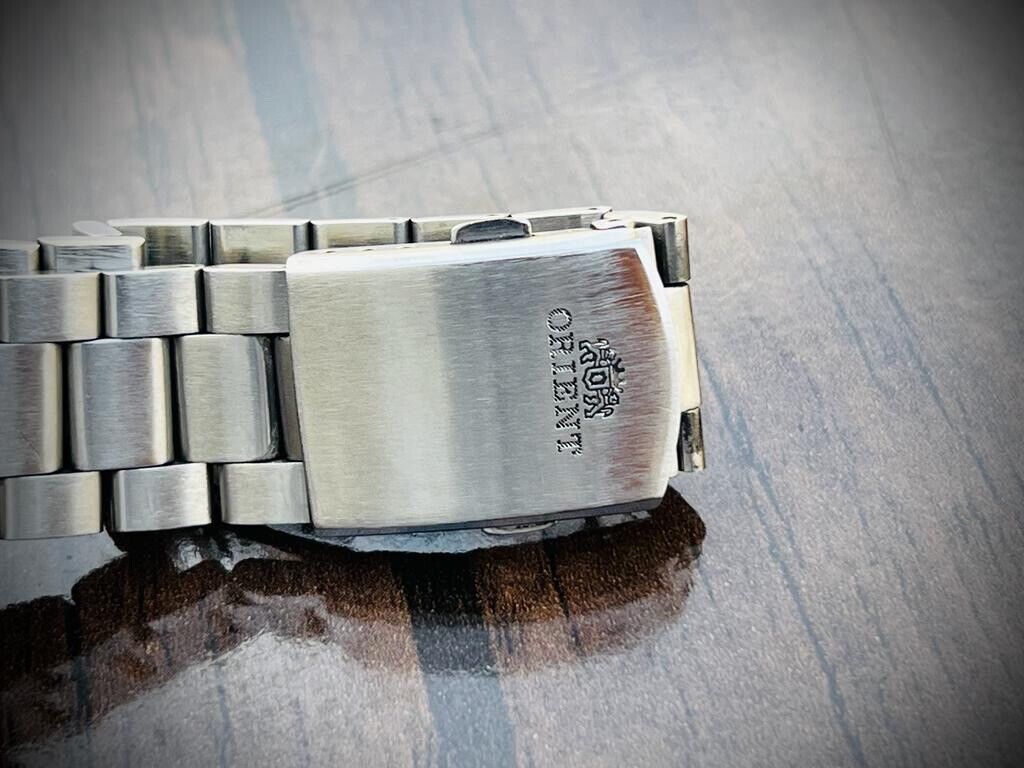 ORIENT Chronograph 10Bar Sporty Neo Seventies Horizon Green Dial Mens Watch 42mm - Grab A Watch Co