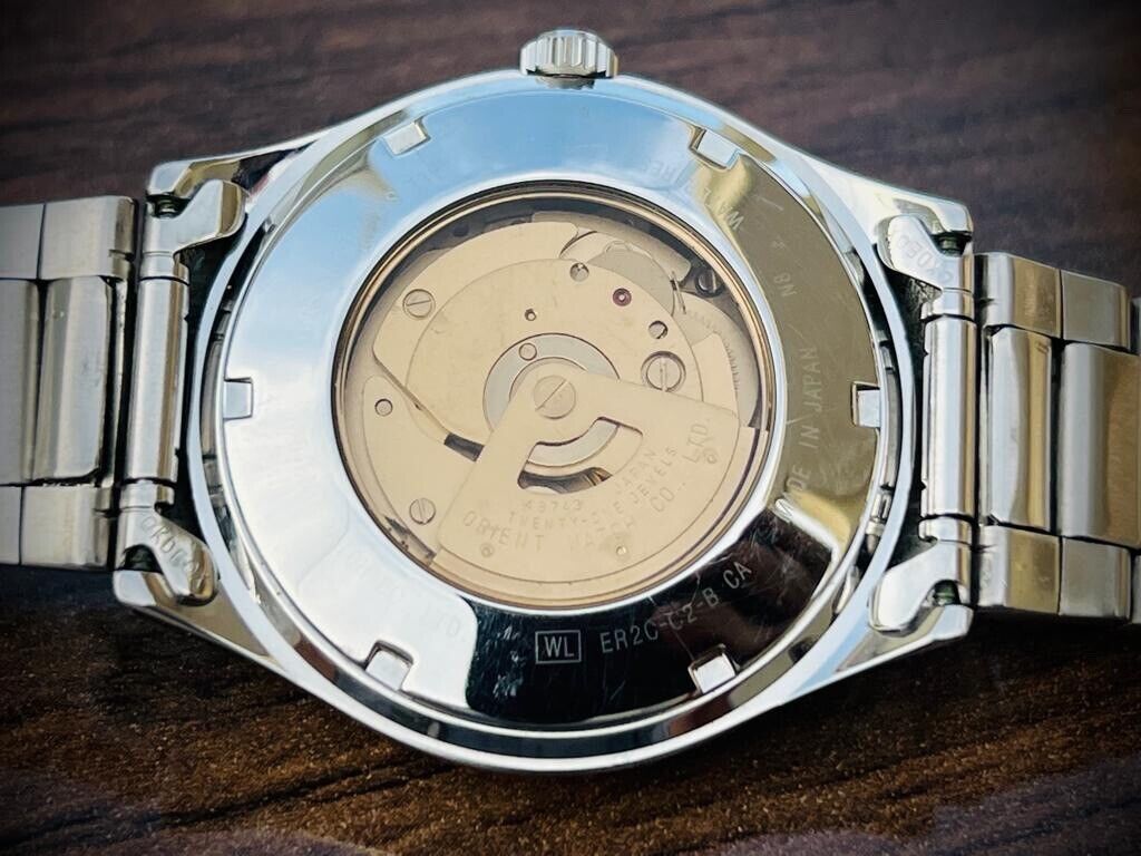 Orient Green Dial Automatic Mens Japan Watch 42mm, FER2C006F Discountinued Model - Grab A Watch Co