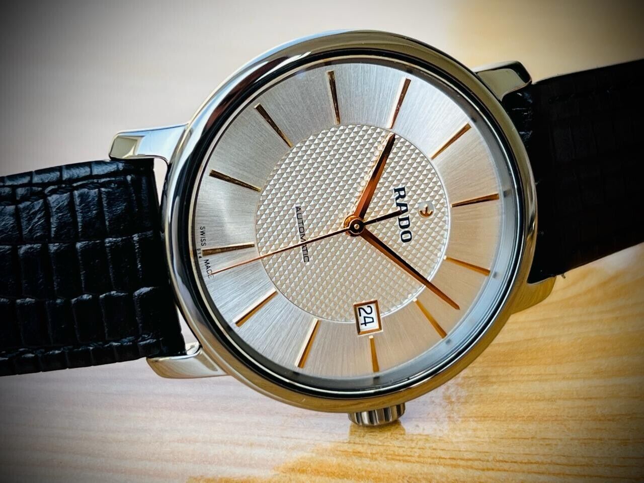 Rado XL DiaMaster Limited Edition 39/200 Automatic Mens Watch, Perfect, Swiss - Grab A Watch Co