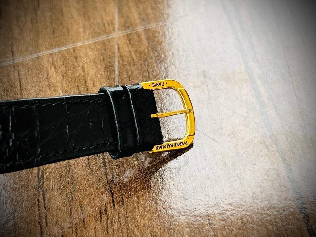 Rare Pierre Balmain Paris Jebal Ali Course Gifted Watch Quartz 35mm With Box - Grab A Watch Co