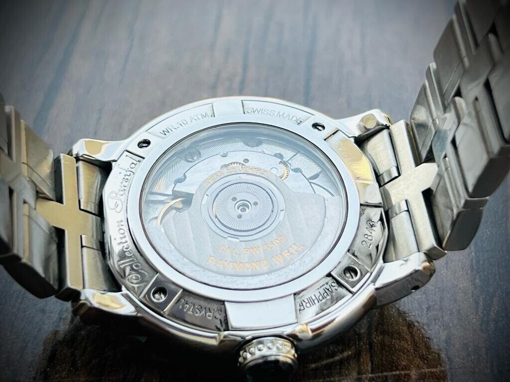 Raymond Weil Parsifal Reserve De Marche 42h Automatic 2843 Mens Watch 40mm - Grab A Watch Co