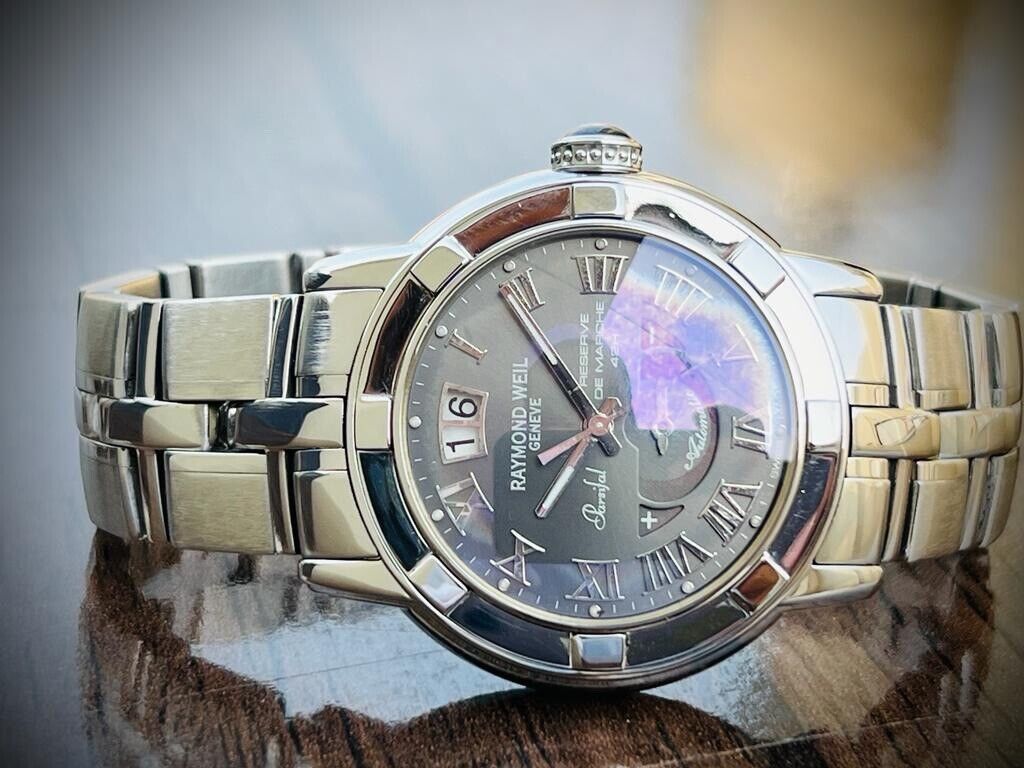 Raymond Weil Parsifal Reserve De Marche 42h Automatic 2843 Mens Watch 40mm - Grab A Watch Co
