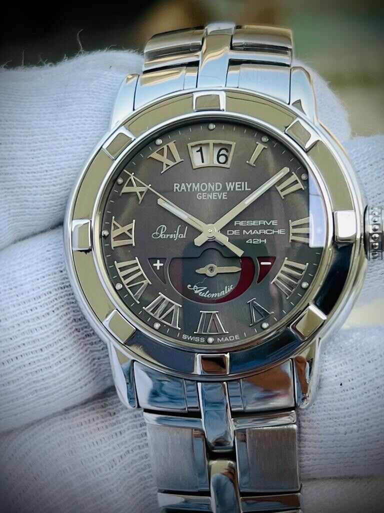 Raymond Weil Parsifal Reserve De Marche 42h Automatic 2843 Mens Watch 40mm - Grab A Watch Co