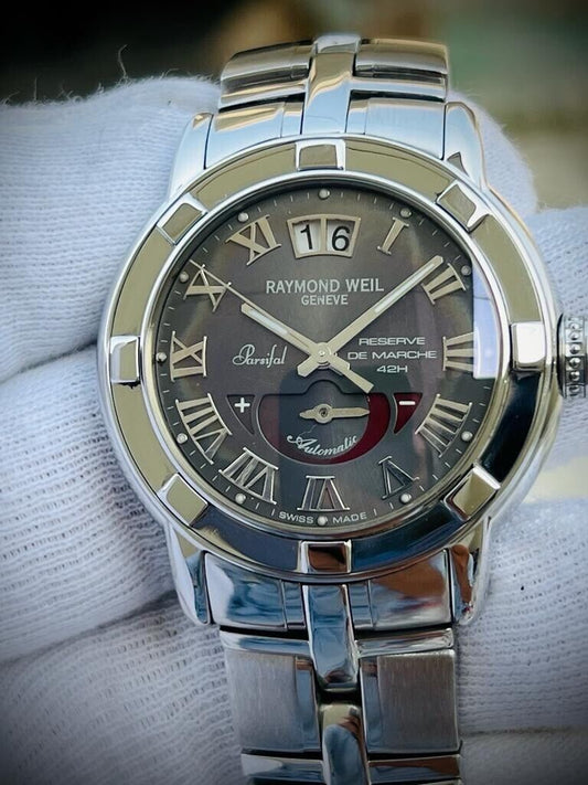 Raymond Weil Parsifal Reserve De Marche 42h Automatic 2843 Mens Watch 40mm - Grab A Watch Co