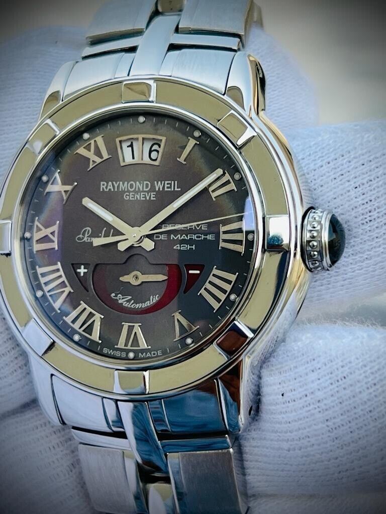 Raymond Weil Parsifal Reserve De Marche 42h Automatic 2843 Mens Watch 40mm - Grab A Watch Co