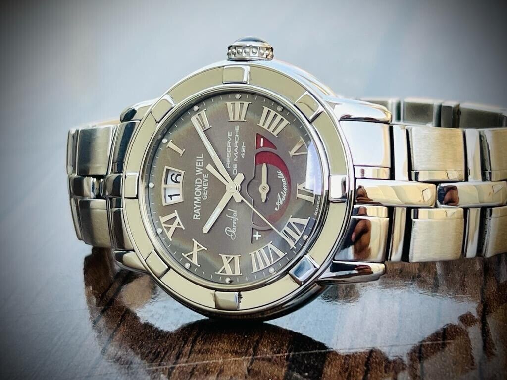 Raymond Weil Parsifal Reserve De Marche 42h Automatic 2843 Mens Watch 40mm - Grab A Watch Co