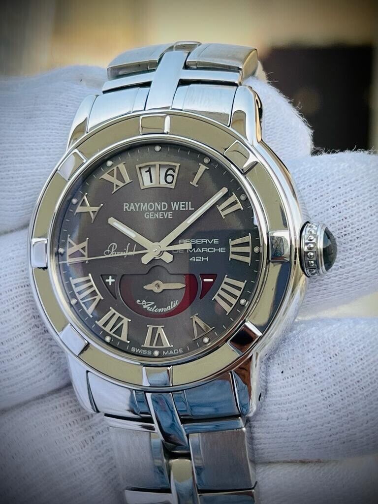 Raymond Weil Parsifal Reserve De Marche 42h Automatic 2843 Mens Watch 40mm - Grab A Watch Co