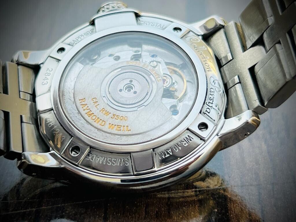 Raymond Weil Parsifal Reserve De Marche 42h Automatic 2843 Mens Watch 40mm - Grab A Watch Co
