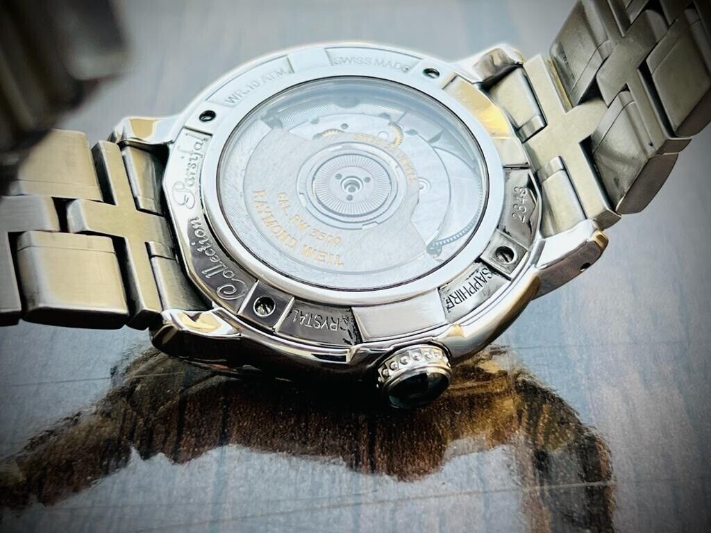 Raymond Weil Parsifal Reserve De Marche 42h Automatic 2843 Mens Watch 40mm - Grab A Watch Co