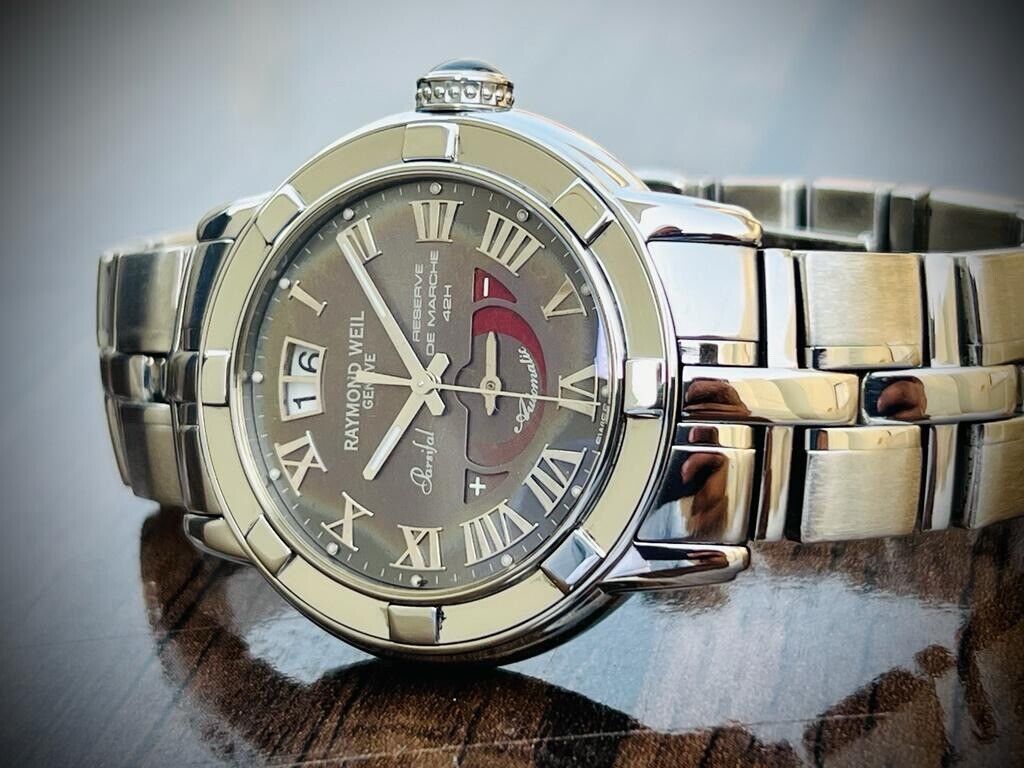 Raymond Weil Parsifal Reserve De Marche 42h Automatic 2843 Mens Watch 40mm - Grab A Watch Co