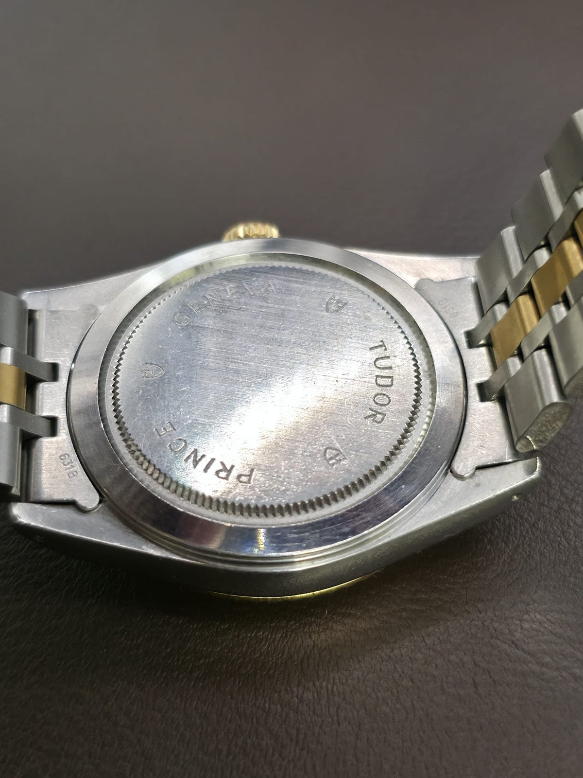 Vintage Tudor Prince Day Date 36mm Diamond Dial Automatic Mens Watch G/P