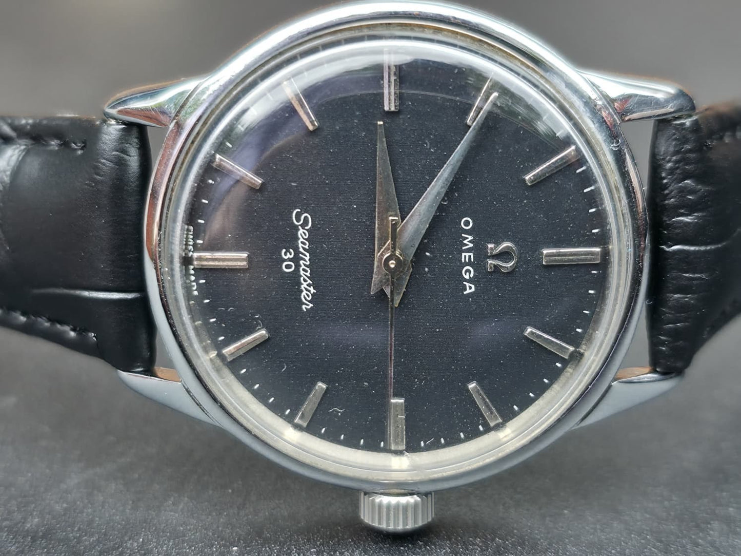 Vintage Omega Seamaster 30 Stunning 135.007 Cal.286 Winding Men's Watch, 1960's