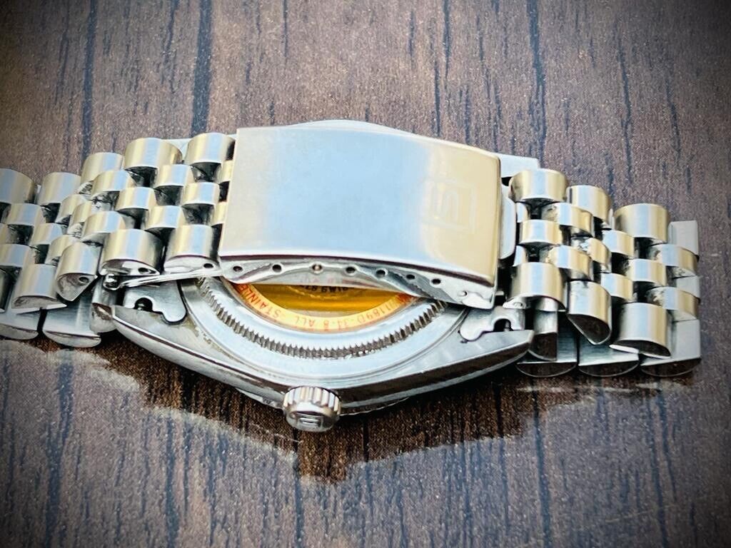 Sandoz President White Diamond Dial Automatic Gents Watch, 36mm Swiss Jubilee - Grab A Watch Co