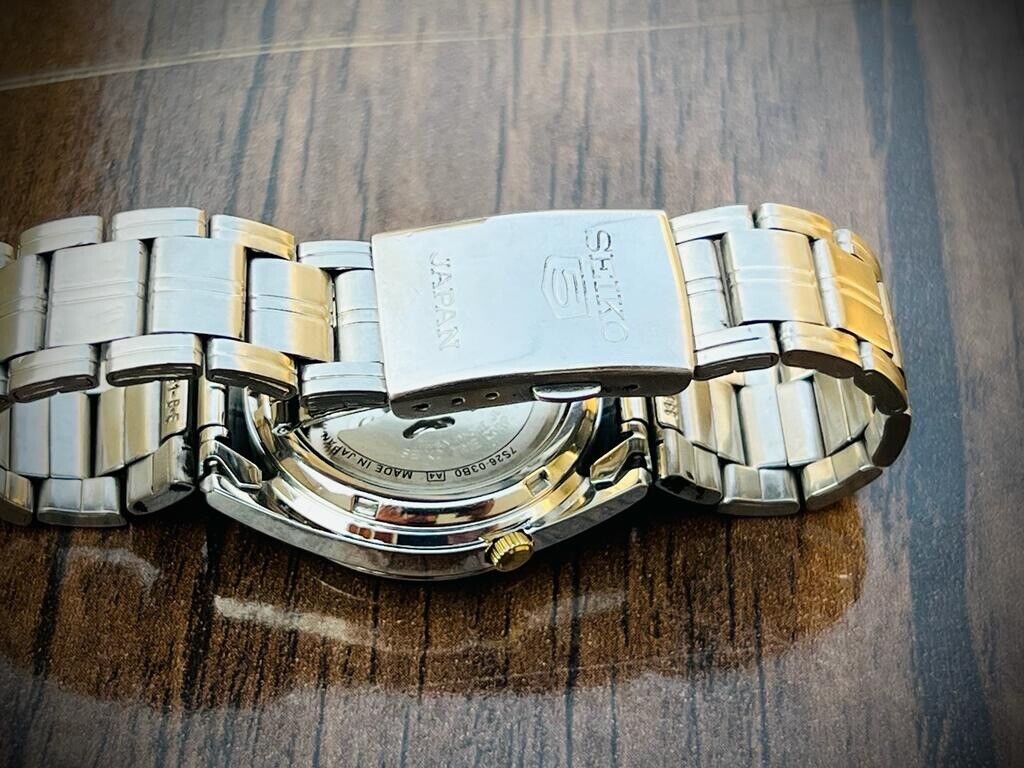 Seiko 5 Automatic 21 Jewels Blue Dial, 7S26 03B0, 36mm Gents Watch - Grab A Watch Co