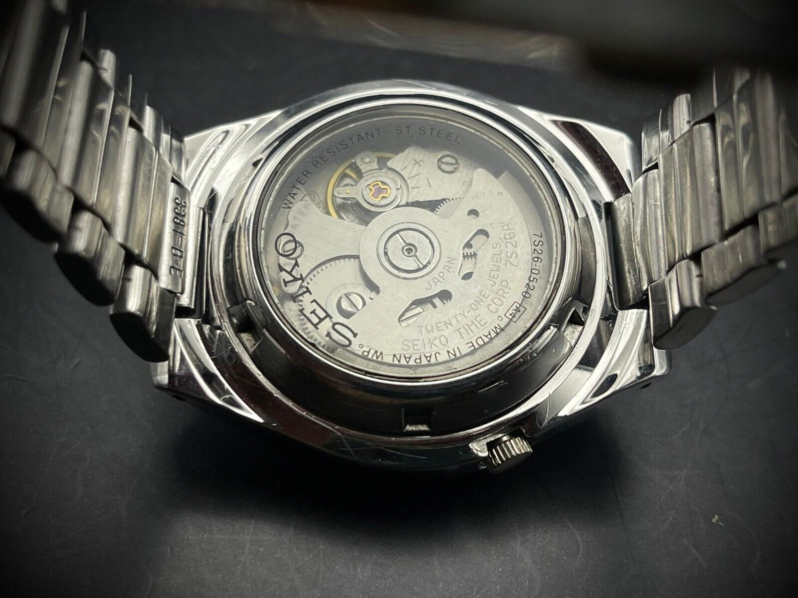 Seiko 5 Automatic 21 Jewels Blue Dial, 7S26 0520, 36mm Mens Watch - Grab A Watch Co