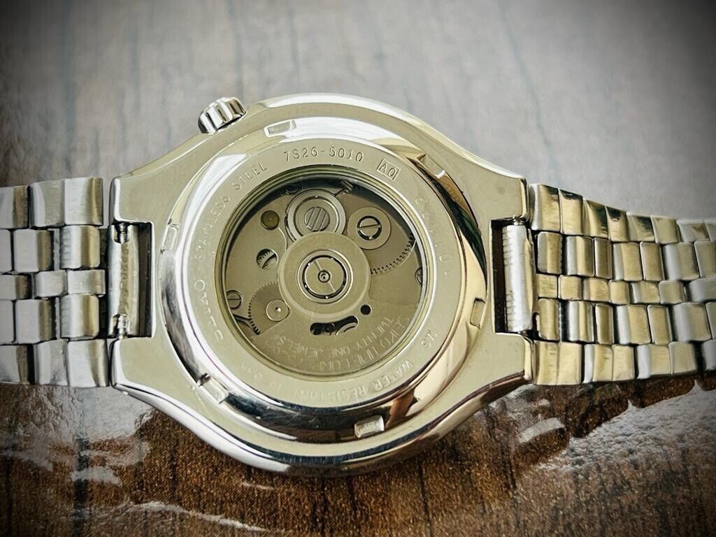 Seiko 5 Automatic 21 Jewels Blue Dial, 7S26-5010 Men’s Watch 38mm - Grab A Watch Co