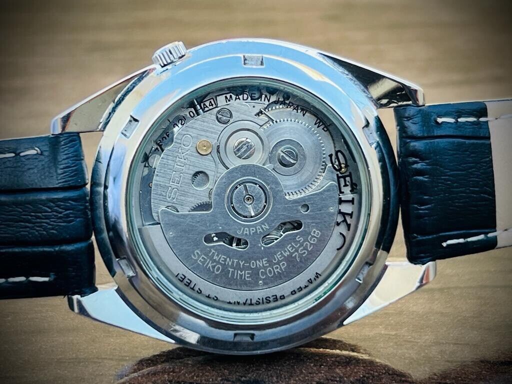 Seiko 5 Automatic 21 Jewels Grey Dial 7S26-0210 Gents Watch 36mm #433