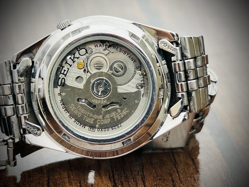 Seiko 5 Automatic 21 Jewels Jubilee, 7S26-00X0 37mm Men’s Watch