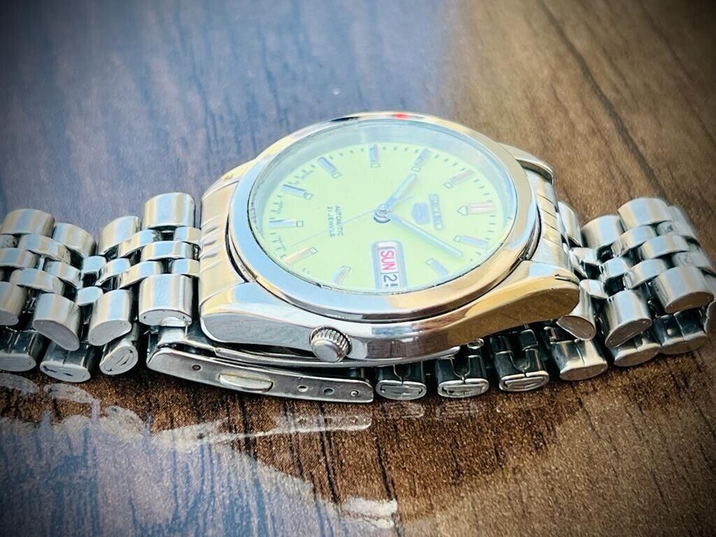 Seiko 5 Automatic 21 Jewels Radium Dial, 7S26-00X0 36mm Men’s Watch