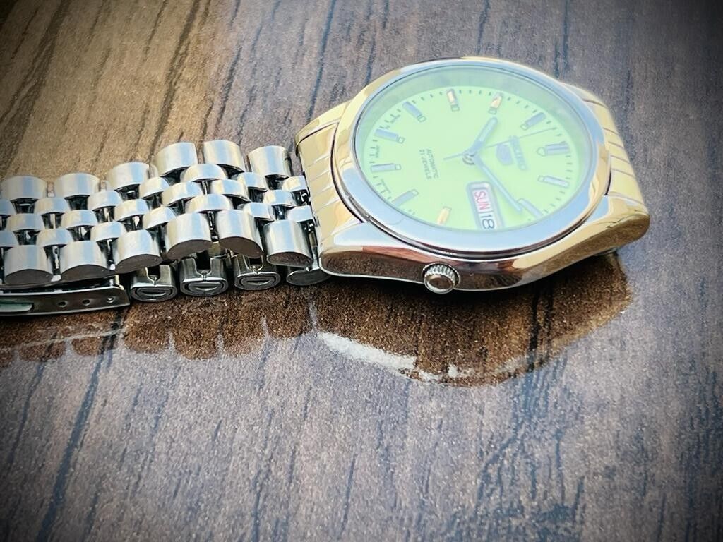 Seiko 5 Automatic 21 Jewels Radium Dial, 7S26-00X0 36mm Men’s Watch - Grab A Watch Co