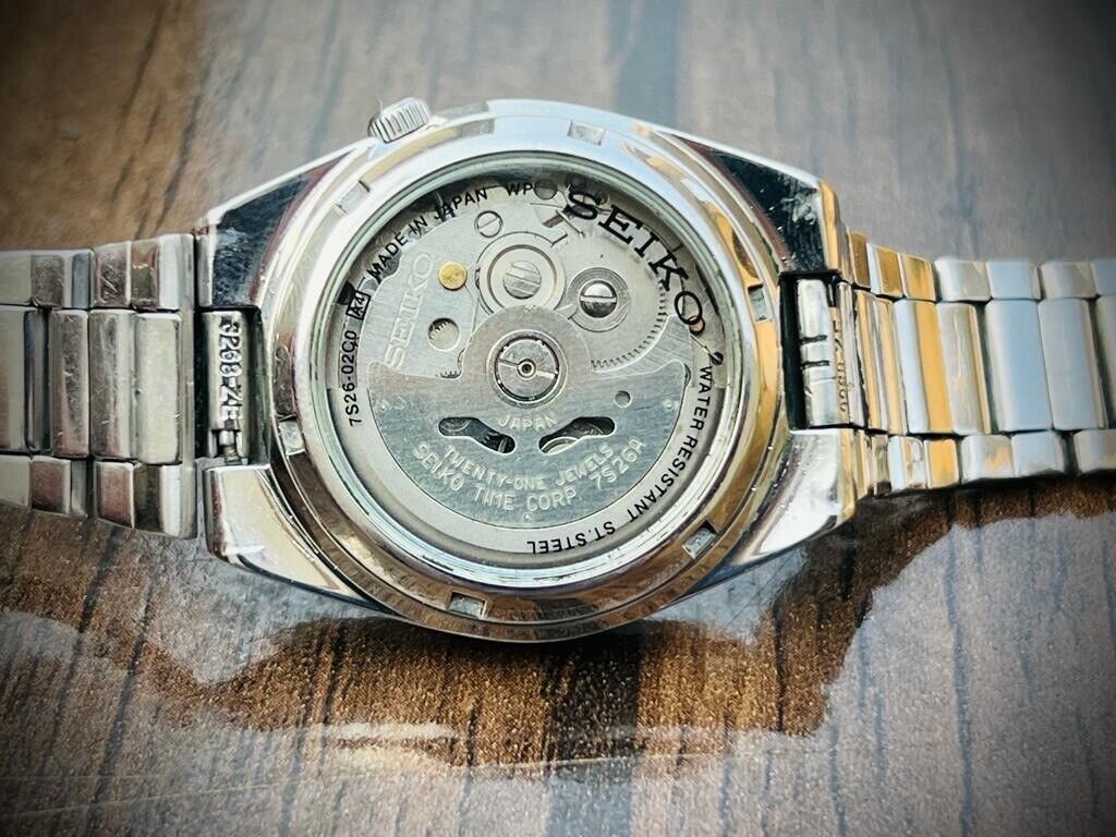 Seiko 5 Automatic 21 Jewels Radium Dial, 7S26-01C0, 36mm Men’s Watch - Grab A Watch Co