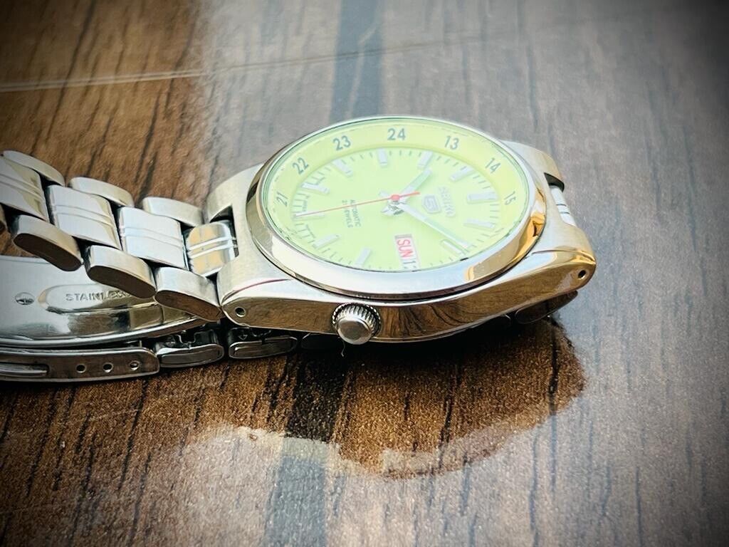 Seiko 5 Automatic 21 Jewels Radium Dial, 7S26-01C0, 36mm Men’s Watch - Grab A Watch Co