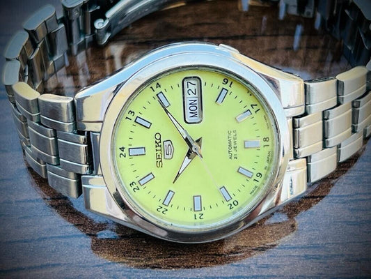 Seiko 5 Automatic 21 Jewels Radium Dial 7S26-03E0, Japan 36mm