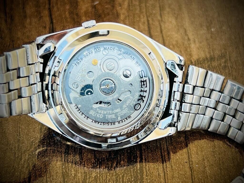 Seiko 5 Automatic 21 Jewels Rare Dial, 7S26-00X0 35mm Men’s Watch