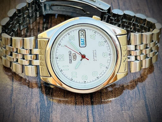 Seiko 5 Automatic 21 Jewels Rare Dial, 7S26-00X0 37mm Men’s Watch