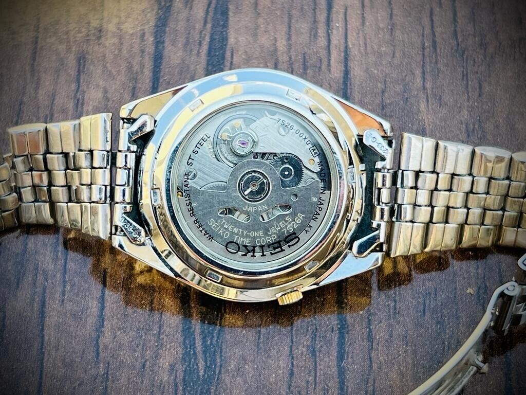 Seiko 5 Automatic 21 Jewels Rare Dial, 7S26-00X0 37mm Men’s Watch