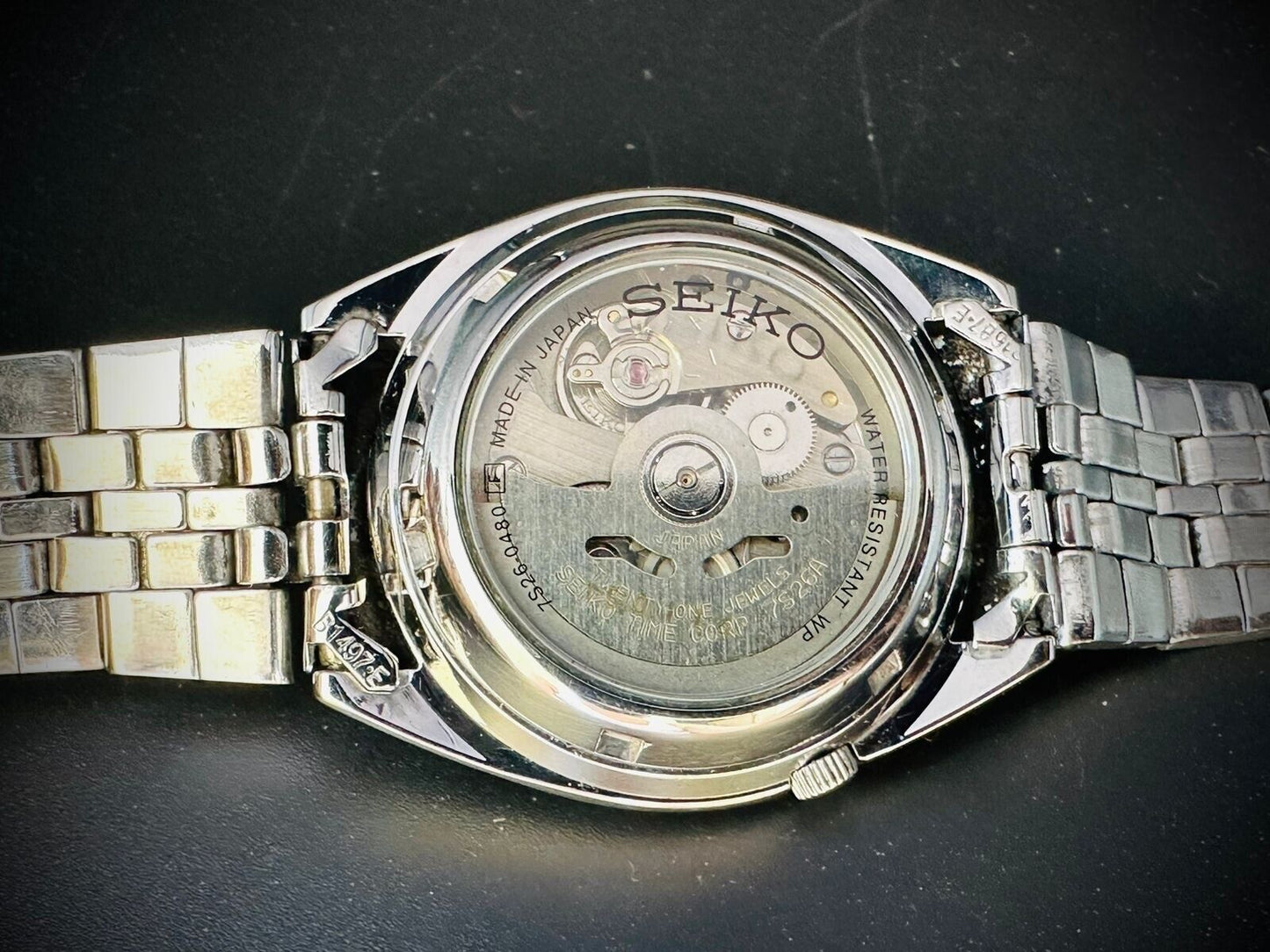 Seiko 5 Automatic 21 Jewels White Dial, 7S26 0180, 36mm, Mens Watch - Grab A Watch Co