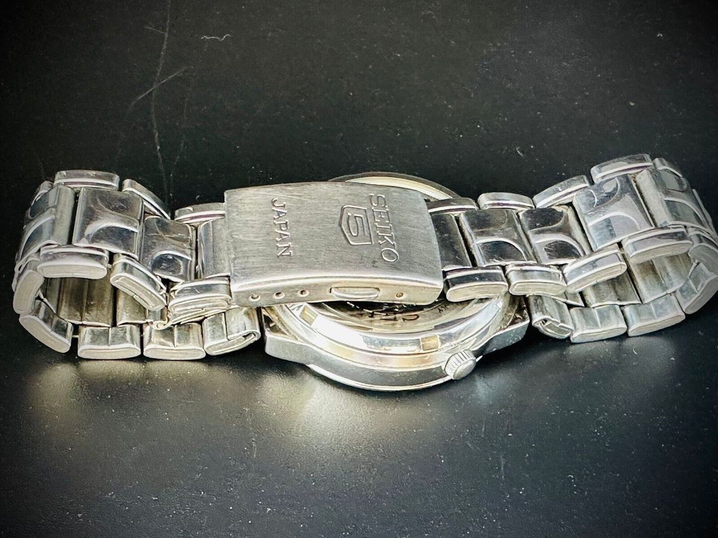 Seiko 5 Automatic 21 Jewels White Dial, 7S26 01Z0, 34mm, Mens Watch - Grab A Watch Co