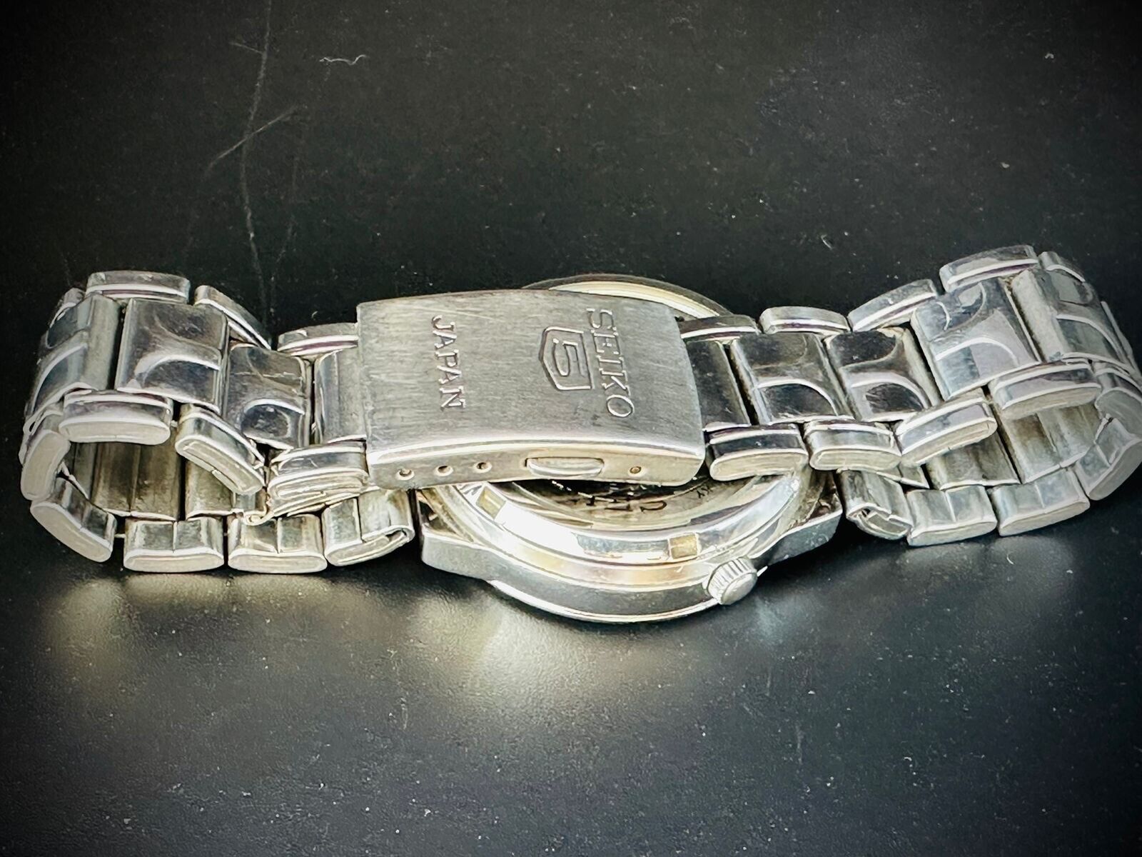 Seiko 5 Automatic 21 Jewels White Dial, 7S26 01Z0, 34mm, Mens Watch - Grab A Watch Co