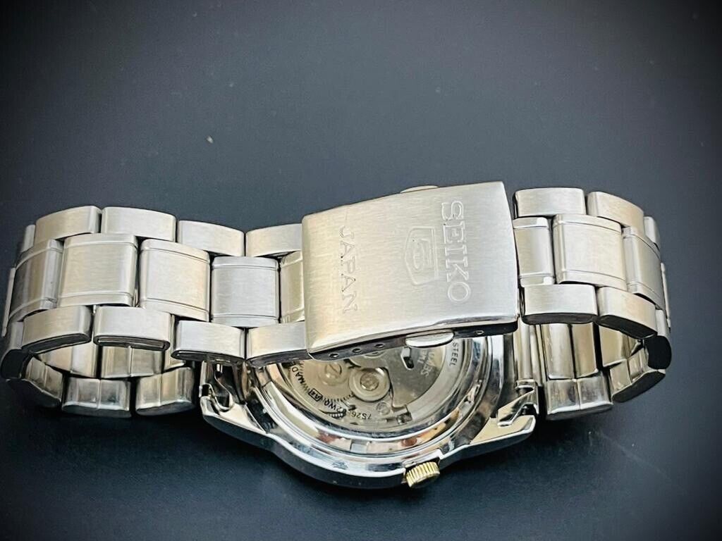 Seiko 5 Automatic 21 Jewels White Dial, 7S26 02W0, 38mm Gents Watch - Grab A Watch Co