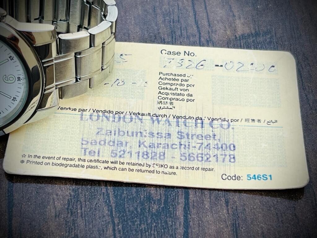 Seiko 5 Automatic 21 Jewels White Dial, 7S26-02W0 39mm Men’s Watch With Tags - Grab A Watch Co