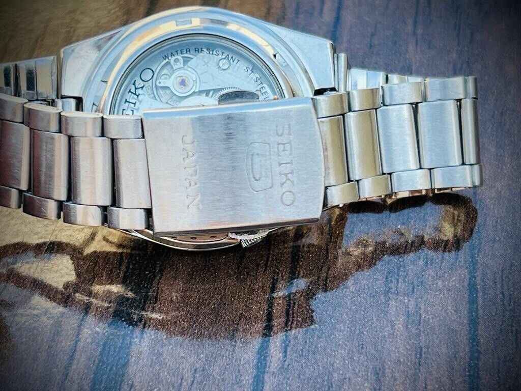 Seiko 5 Automatic 21 Jewels Yellow Dial, 7S26-0520 36mm Men’s Watch - Grab A Watch Co