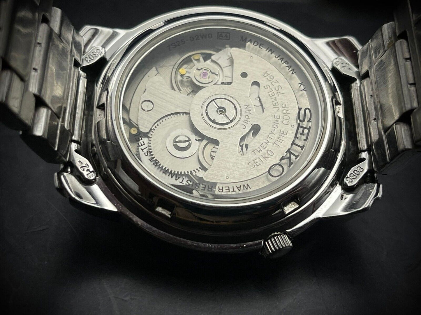 Seiko 5 Automatic Black Dial 21 Jewels 38mm 7s26 02w0 Made In Japan - Grab A Watch Co