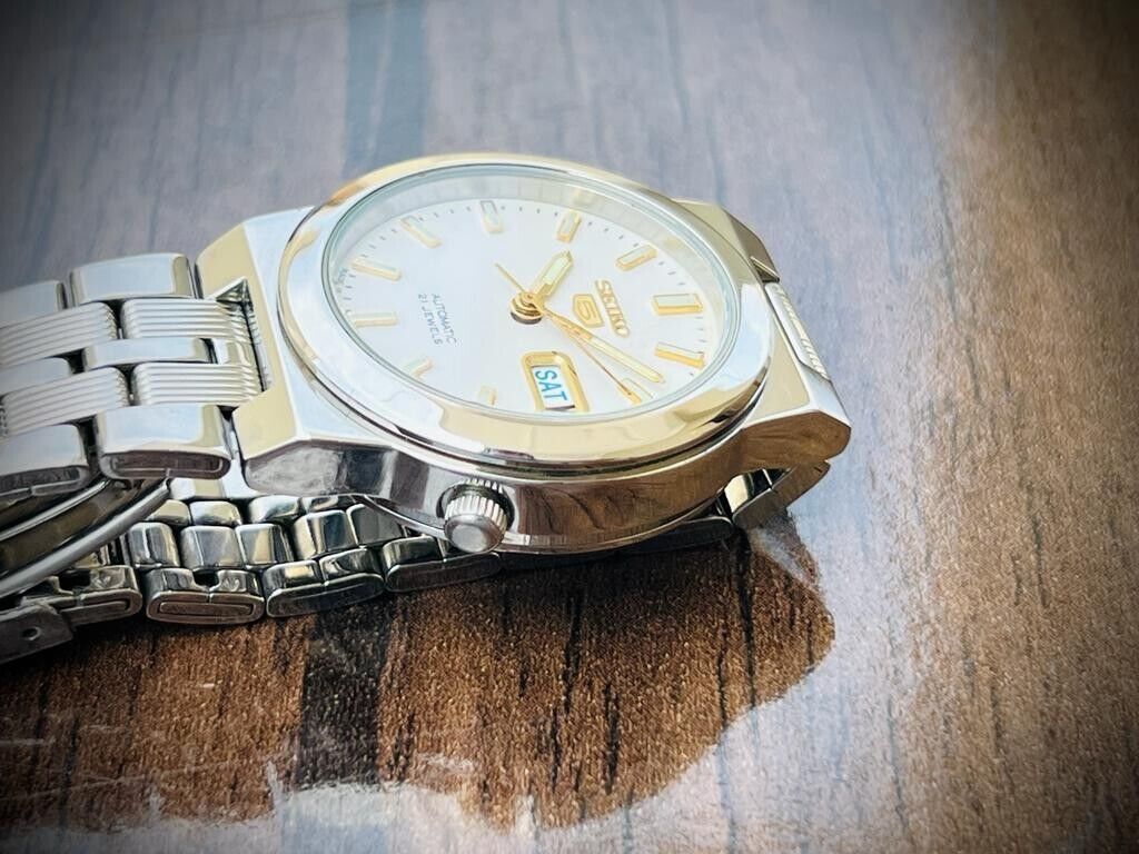 Seiko 5 Automatic Clean Dial 21 Jewels 35mm 7S26-01V0 Made In Japan