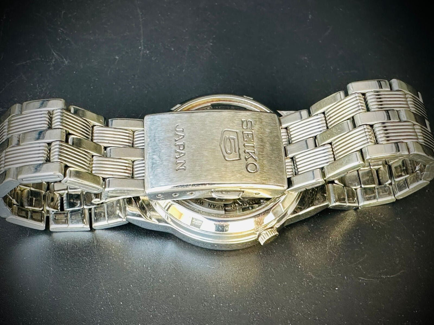 Seiko 5 Automatic Gold Dial 21 Jewels 36mm 7s26 01R0 Japan Made