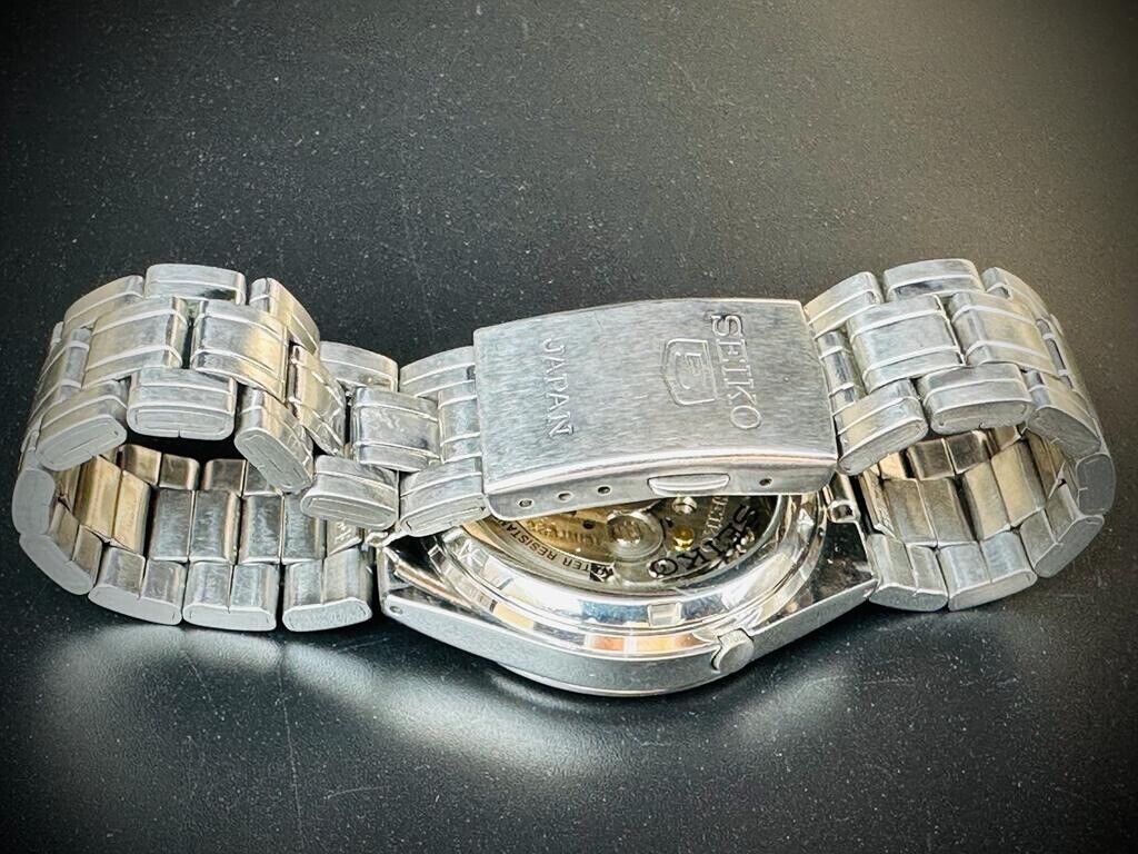 Seiko 5 Automatic Grey Dial 21 Jewels 38mm Ref:7s26/03E0 Made In Japan #136