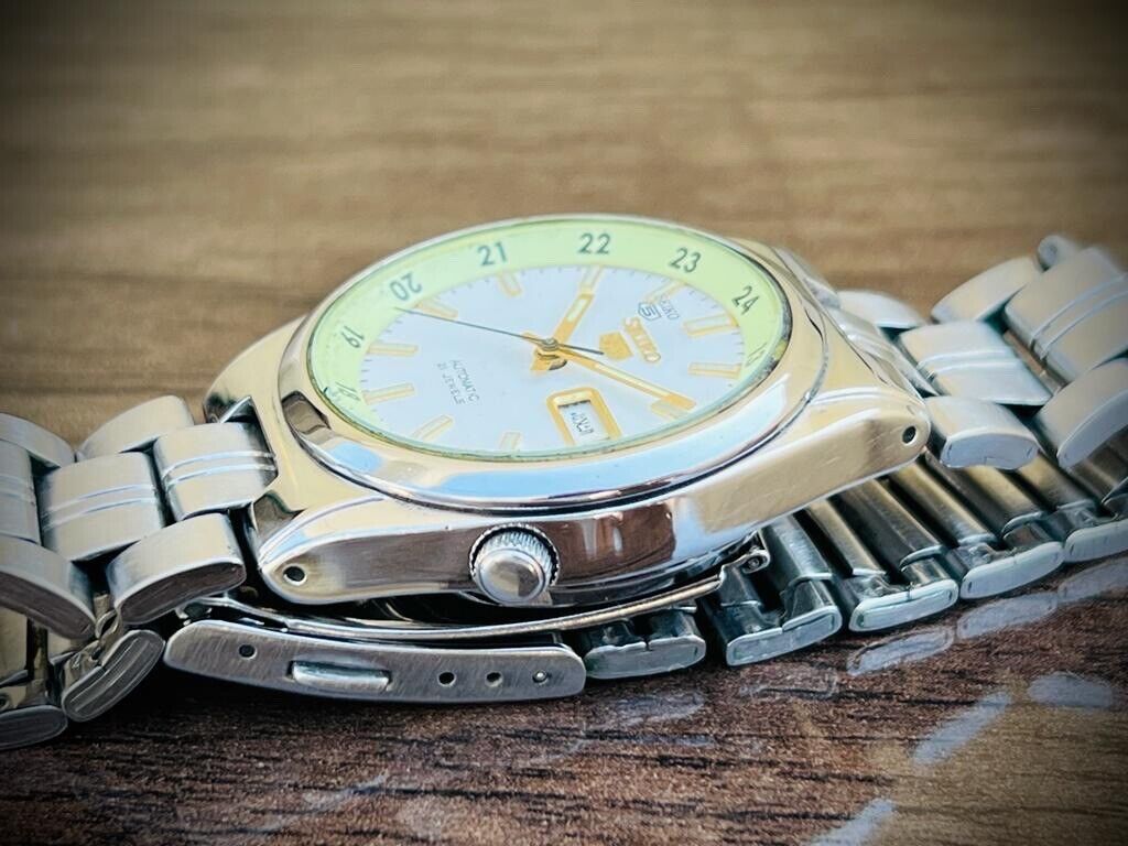 Seiko 5 Automatic Railway 21 Jewels, 7S26-0530 35mm Men’s Watch, Japan made
