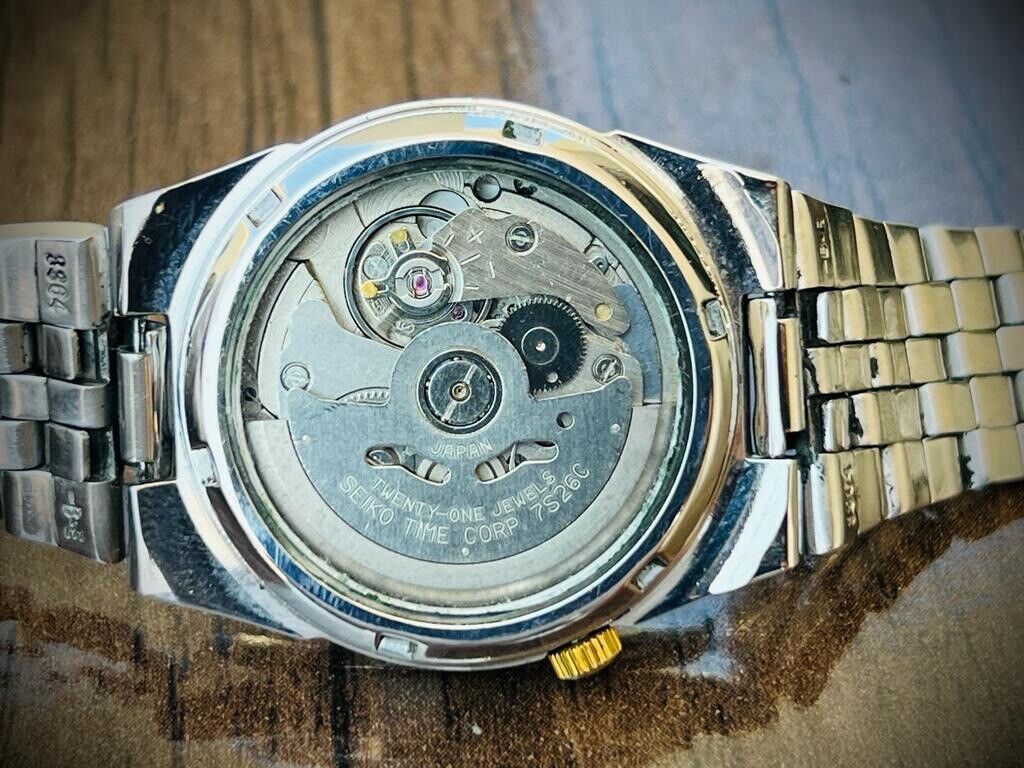 Seiko 5 Automatic White Dial 21 Jewels 35mm 7s26 02v0 Japan Made Gents Watch - Grab A Watch Co