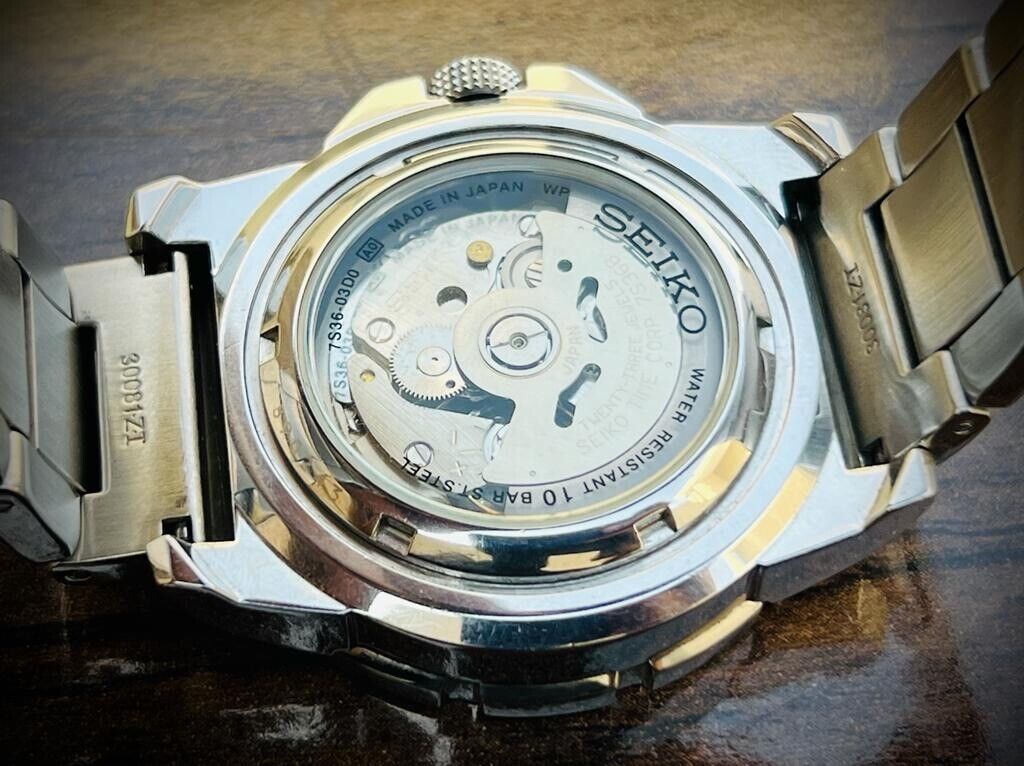 Seiko 5 Sports 100m 4R36-03D0 Monster Automatic Mens Watch, Box&Papers 42mm