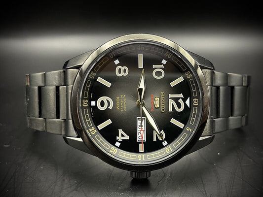Seiko 5 Sports 100m Monster Beautiful SRP63K1 Automatic Mens Watch - Grab A Watch Co