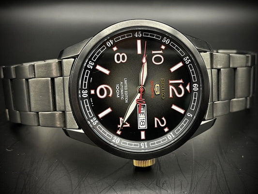 Seiko 5 Sports 100m Monster Limited Edition SRP647K1 Automatic Mens Watch - Grab A Watch Co