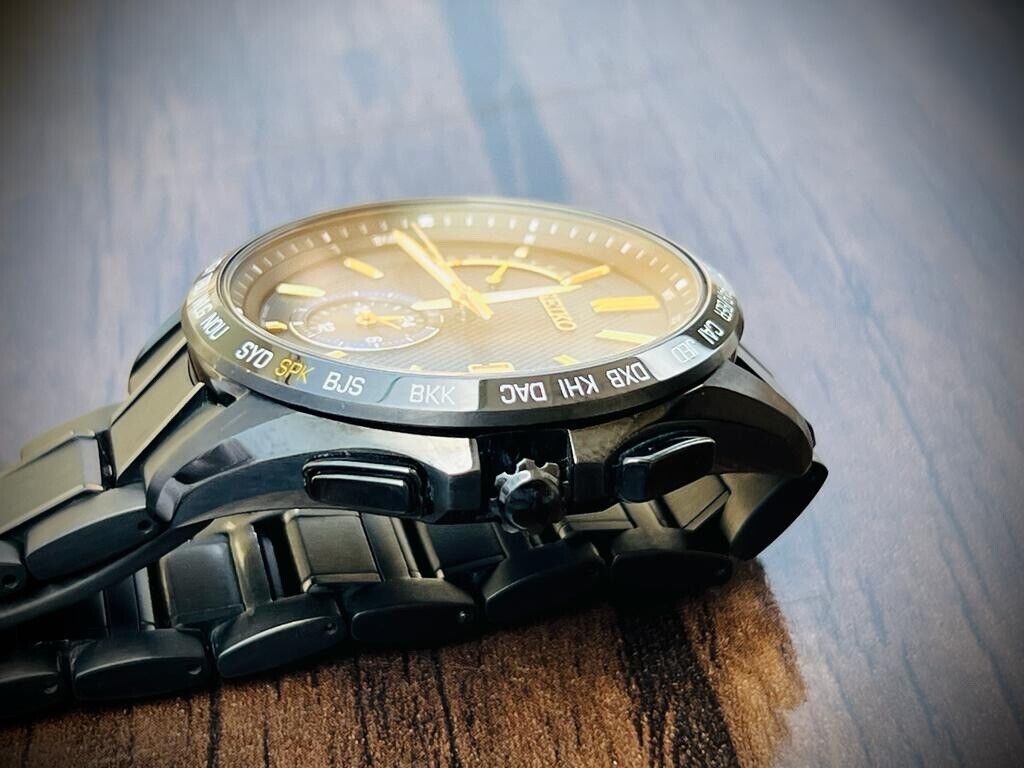 Seiko Shohei Otani Limited Edition Solar Radio Powered Titanium SAGA257 Watch