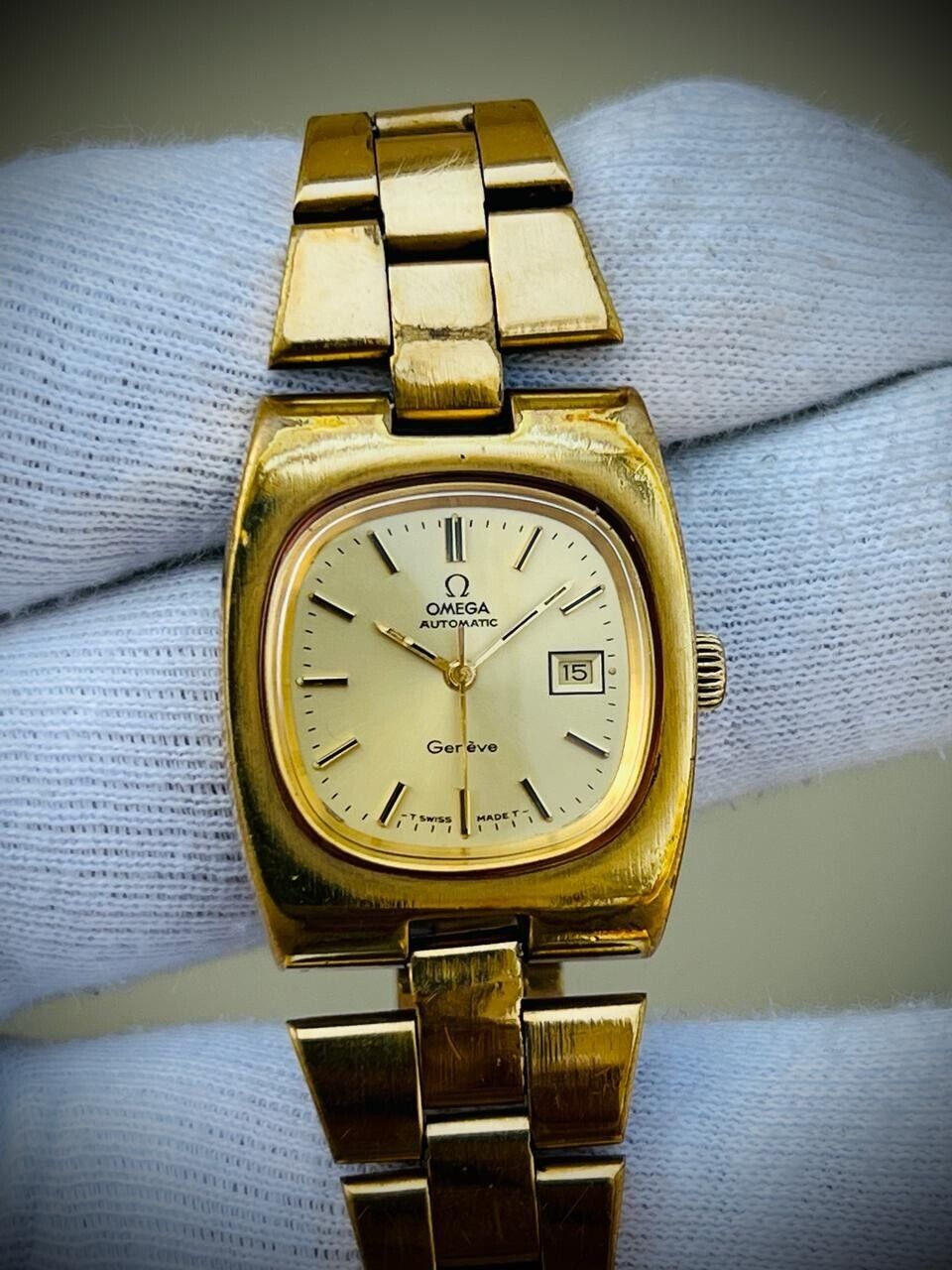 Serviced Vintage OMEGA Geneve Automatic Ref. 566.0075 Cal. 684 Ladies, Perfect - Grab A Watch Co