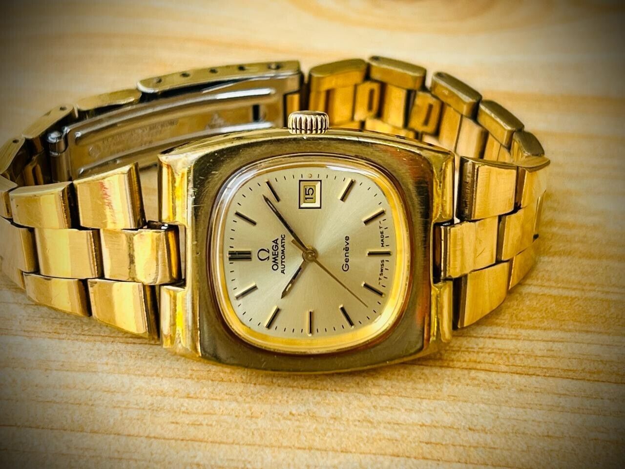Serviced Vintage OMEGA Geneve Automatic Ref. 566.0075 Cal. 684 Ladies, Perfect - Grab A Watch Co