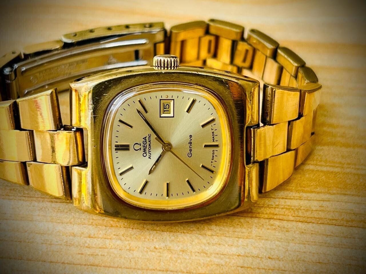 Serviced Vintage OMEGA Geneve Automatic Ref. 566.0075 Cal. 684 Ladies, Perfect - Grab A Watch Co