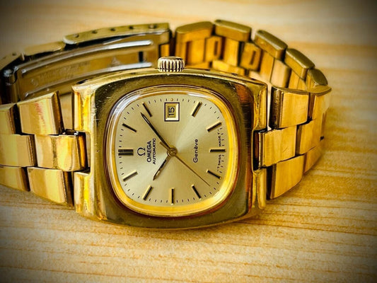 Serviced Vintage OMEGA Geneve Automatic Ref. 566.0075 Cal. 684 Ladies, Perfect - Grab A Watch Co